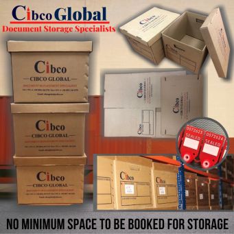 Cibco A4 File Storage Box With Lid / Archive Box / Document Storage Box / Multi Purpose Box / Magazine