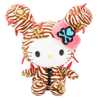 Hello Kitty Mascot Tokidoki Plush Stuffed Soft Toy, Multicolour