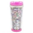 Hello Kitty Stainless Steel Tumbler,Travel Mug, Unicorn, Pink, Multicolour 450 Ml