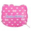 Hello Kitty D-Cut Coin Purse, Colourful Multiparticles, Pink