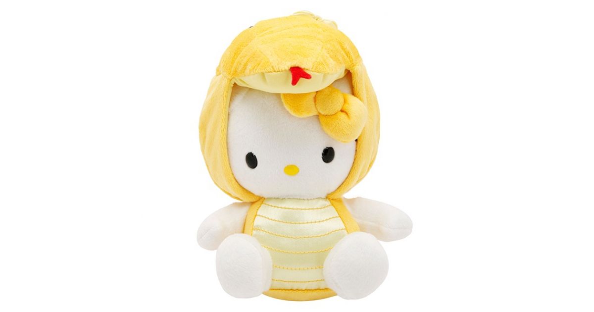 Hello Kitty Chinese Zodiac Animal Stuffed Soft Toy, Yellow 