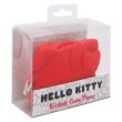Hello Kitty Kisslock Coin Purse, Soft Rubber, Red