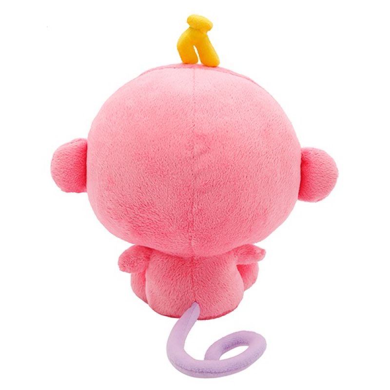 Hello Kitty 8 In Plush, Stuffed Soft Toy, Monkey Dance, Pink