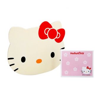 Hello Kitty Sticky Memo In D-Cut Box, Small, 100 Sheets