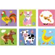 6-Side Cube Puzzle - Farm Animals (4pcs)
