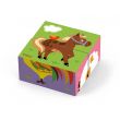 6-Side Cube Puzzle - Farm Animals (4pcs)
