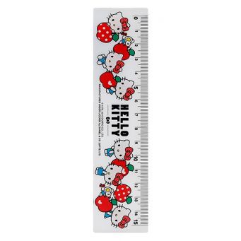 Hello Kitty Ruler, Apple KT, Clear