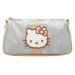 Hello Kitty Printed Shoulder Bag, Travel Bag, Accessories Bag, Grey