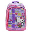 Hello Kitty Printed Backpack, School Bag, Multicolour