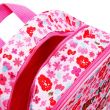  Hello Kitty Froral Printed Zip Closure Backpack, School Bag, Pink