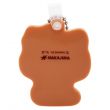 Hello Kitty Cookie Keychain, Rubberised Character, Brown