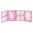 Hello Kitty Stickers & Sticky Memo, Pink, 13 Designs, 15 Sheets, 30 Stickers