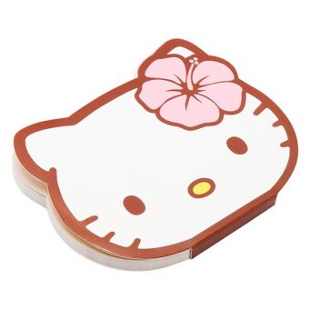 Hello Kitty Stickers & Sticky Memo, White, (50 Sheets)