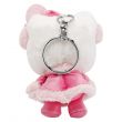 Hello Kitty Mascot Character Keychain, Brilliant Pink