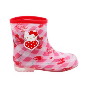 Hello Kitty Rain Boot, 19 cm, Waterproof, Glossy, Pink