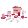 Polesie - Cookware Set For Four, 29 Pcs (Bucket)