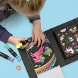 Neon Colouring Set - Unicorn & Friends