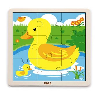 Wooden Puzzle - Duck 9pcs