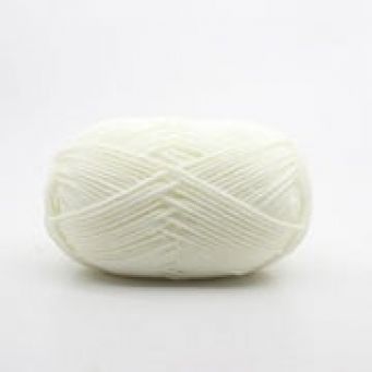 Knitting Yarn Crochet 25g White