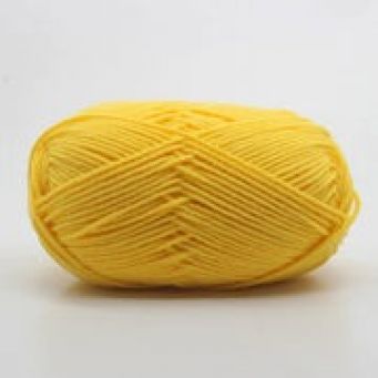 Knitting Yarn Crochet 25g Yellow