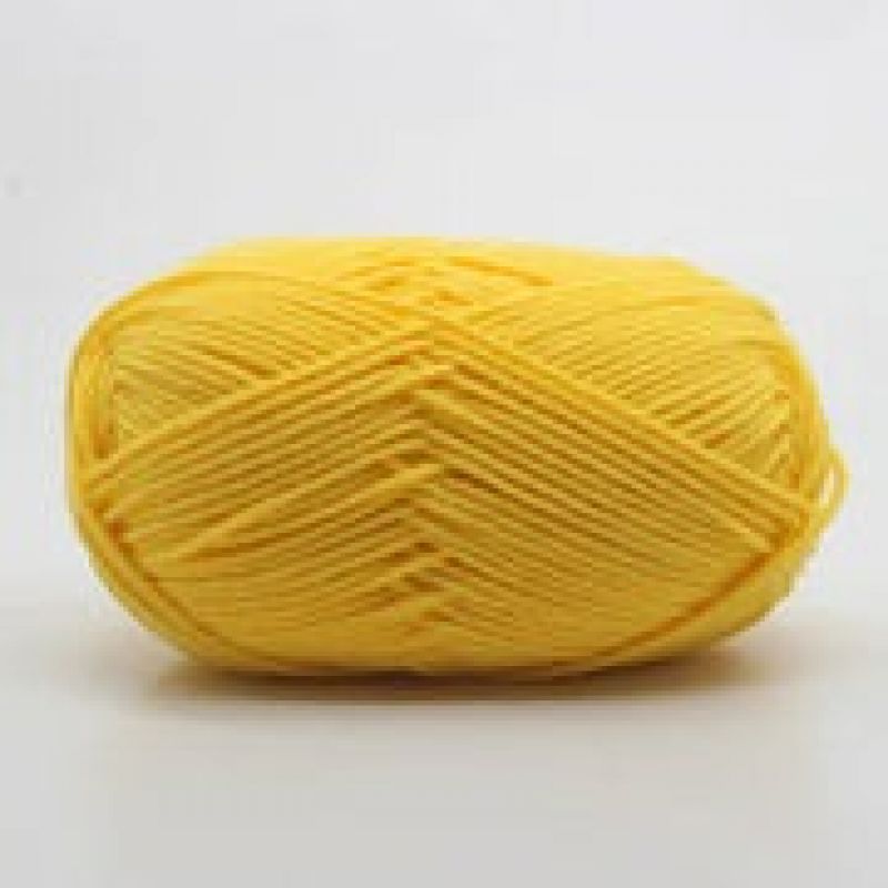 Knitting Yarn Crochet 25g Yellow