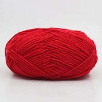 Knitting Yarn Crochet 25g Red