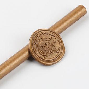 Sealing Wax Stick Round Gold