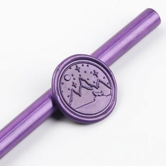 Sealing Wax Stick Round Purple