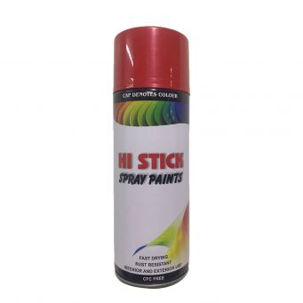 Hi Stick Spray Paint Red Colour 400ml