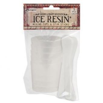 ICE Resin® Mixing Cups & Stir Sticks, 5pcs each
