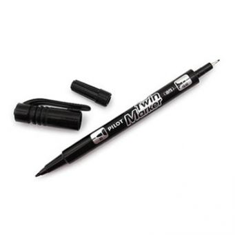 Pilot Twin Marker SCA TM - Black