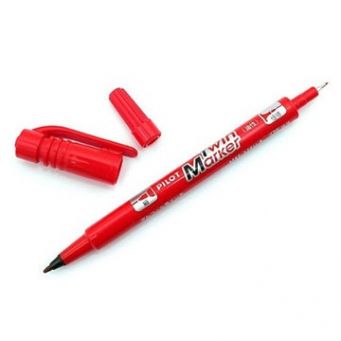 Pilot Twin Marker SCA TM - Red