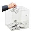 Acrylic Ballot Clear Box 30 X 30 X 30 cms