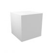 Acrylic Ballot White Box 30 X 30 X 30 cms	