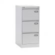 Gray Rexel Filing 3 Drawer office file cabinets with locks