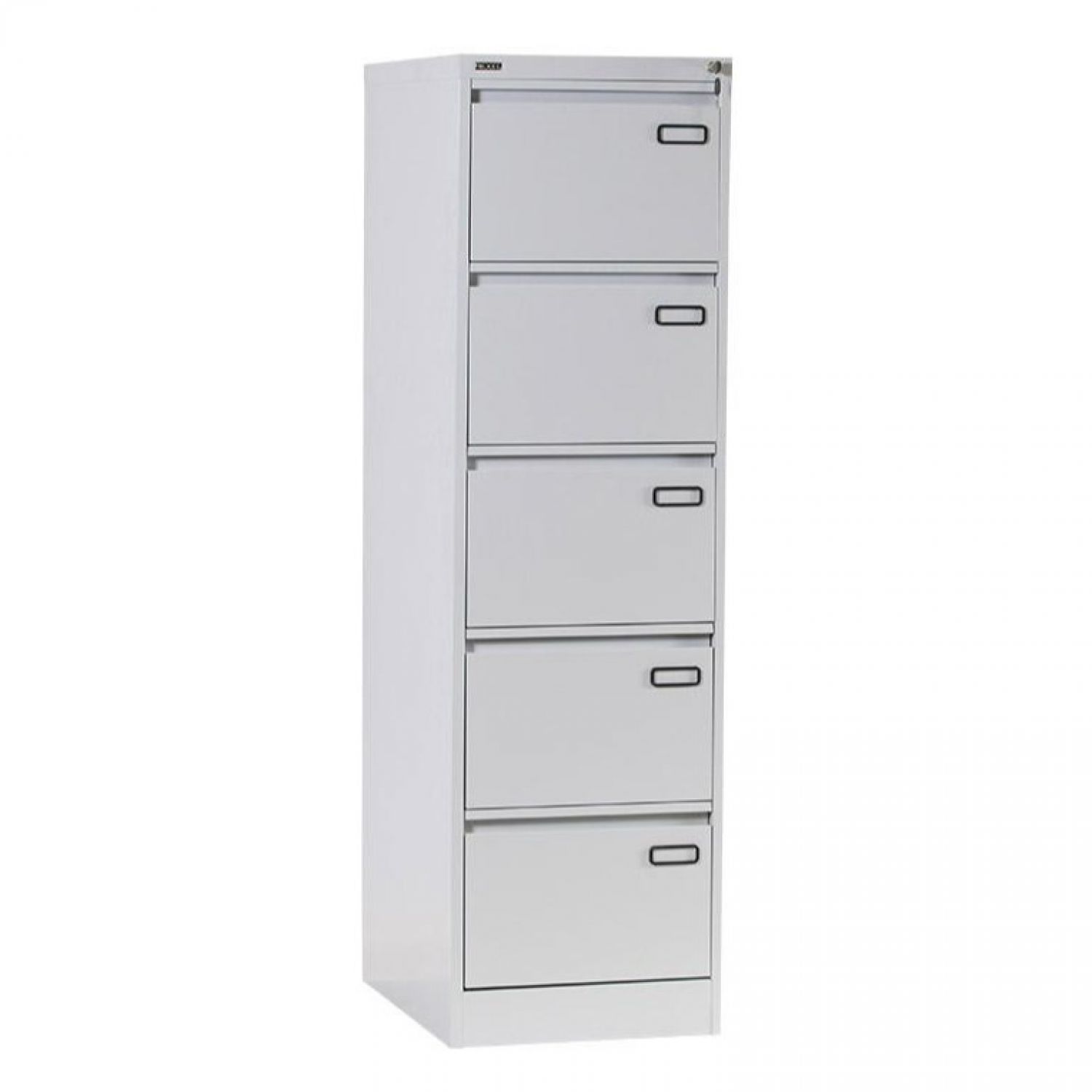 Gray Rexel Filing 5 Drawer office file cabinets with locks