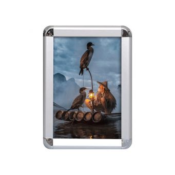 A2 Solid Display Aluminum Poster Frame Wall Mounting Sleek Snap Frame