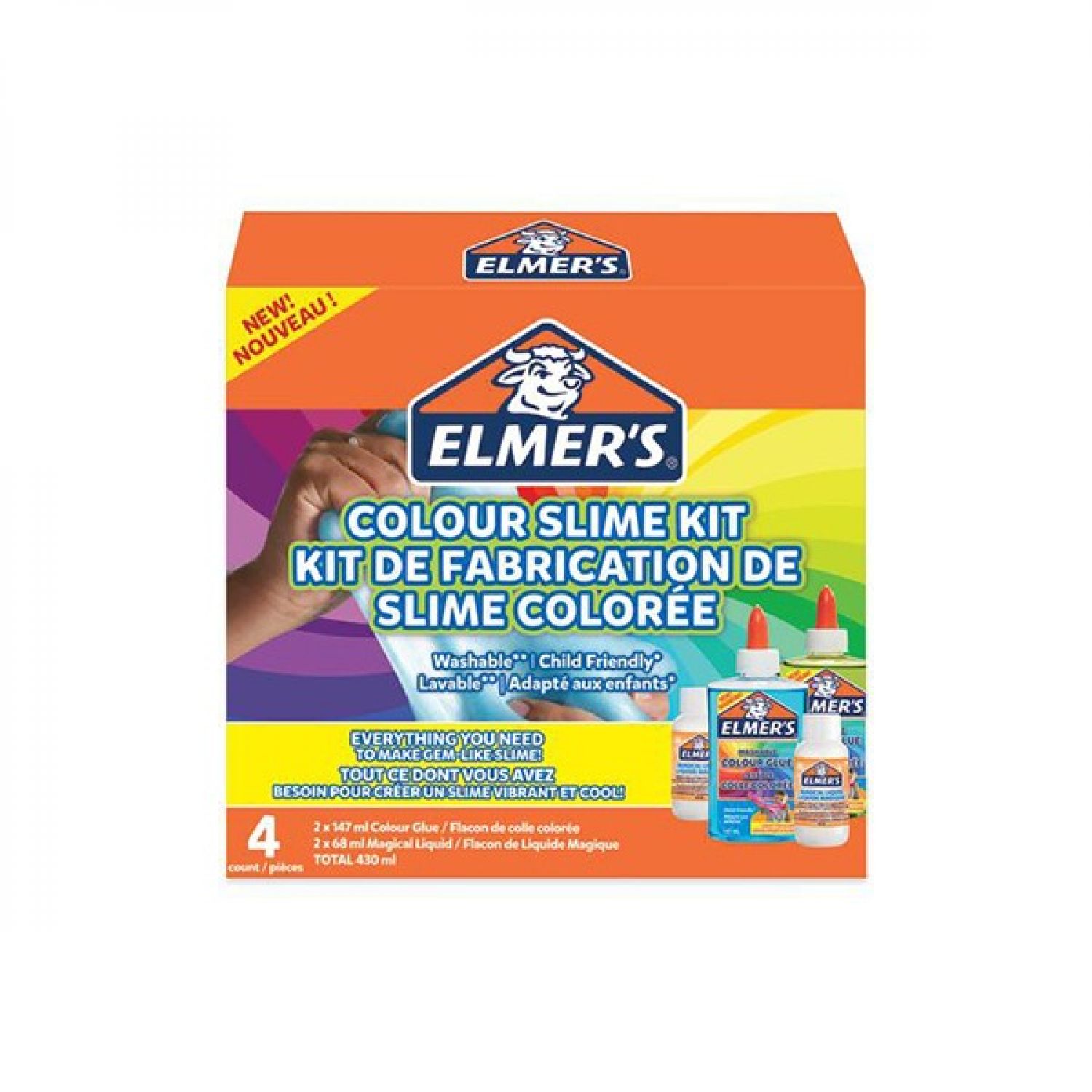 Elmer's Slime Kit Translucent color