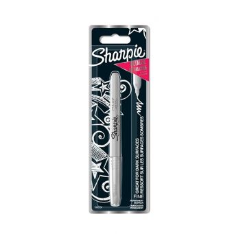 Sharpie P.Marker Metallic Silver Bls 1pc