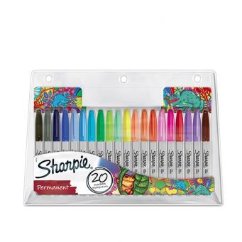 Sharpie P.Marker Fine Pac 20col