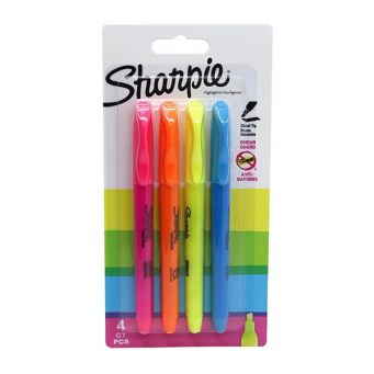 Sharpie Highlighter Pocket Bls 4cols