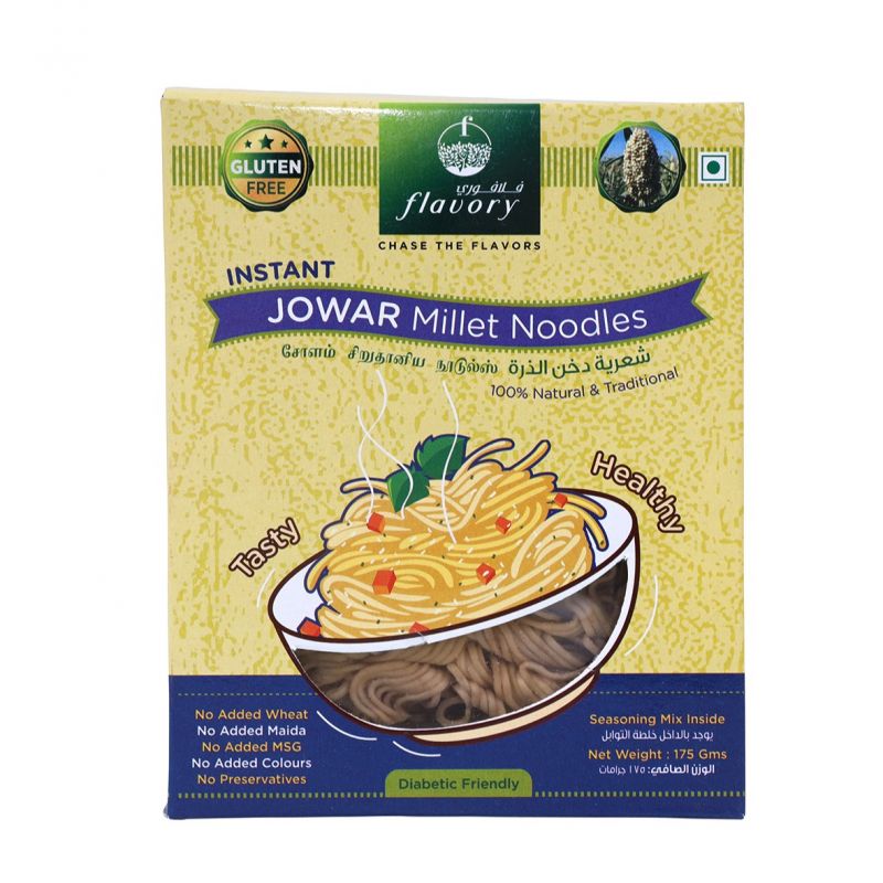 Flavory Gluten Free Jowar Millet Noodles