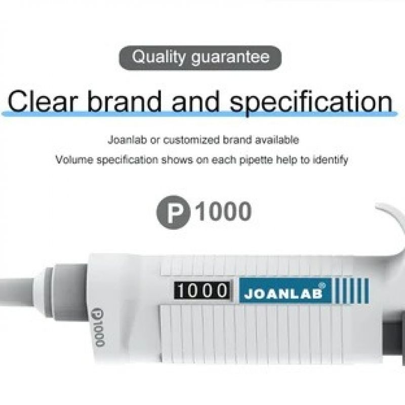 JoanLab Single Channel Micropipette 0.1 - 2.5ml