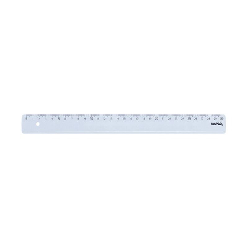 Maped Ruler 15cm Essentials Flat Bx 20