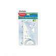 Maped Ruler 20cm Cristal Med. 4pcSet	