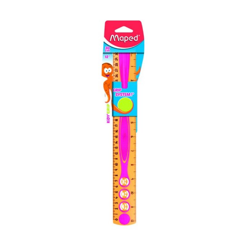 Maped Ruler 30cm/In Kidy-Grip	