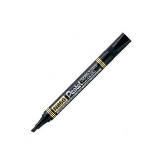 Pentel Marker Permanent Chl BK