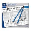 Staedtler Mars Lumograph Pencil Set=24pc