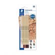 Staedtler Mars Lumograph Pencil Pasetel Bls 6col