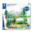 Staedtler Coloured Pencil Aquarell Metal Set 24col